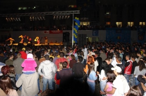 9 mai 2007 Ziua Europei, Mişcarea Europeană, secţiunea română, durata spectacolului 12 ore.